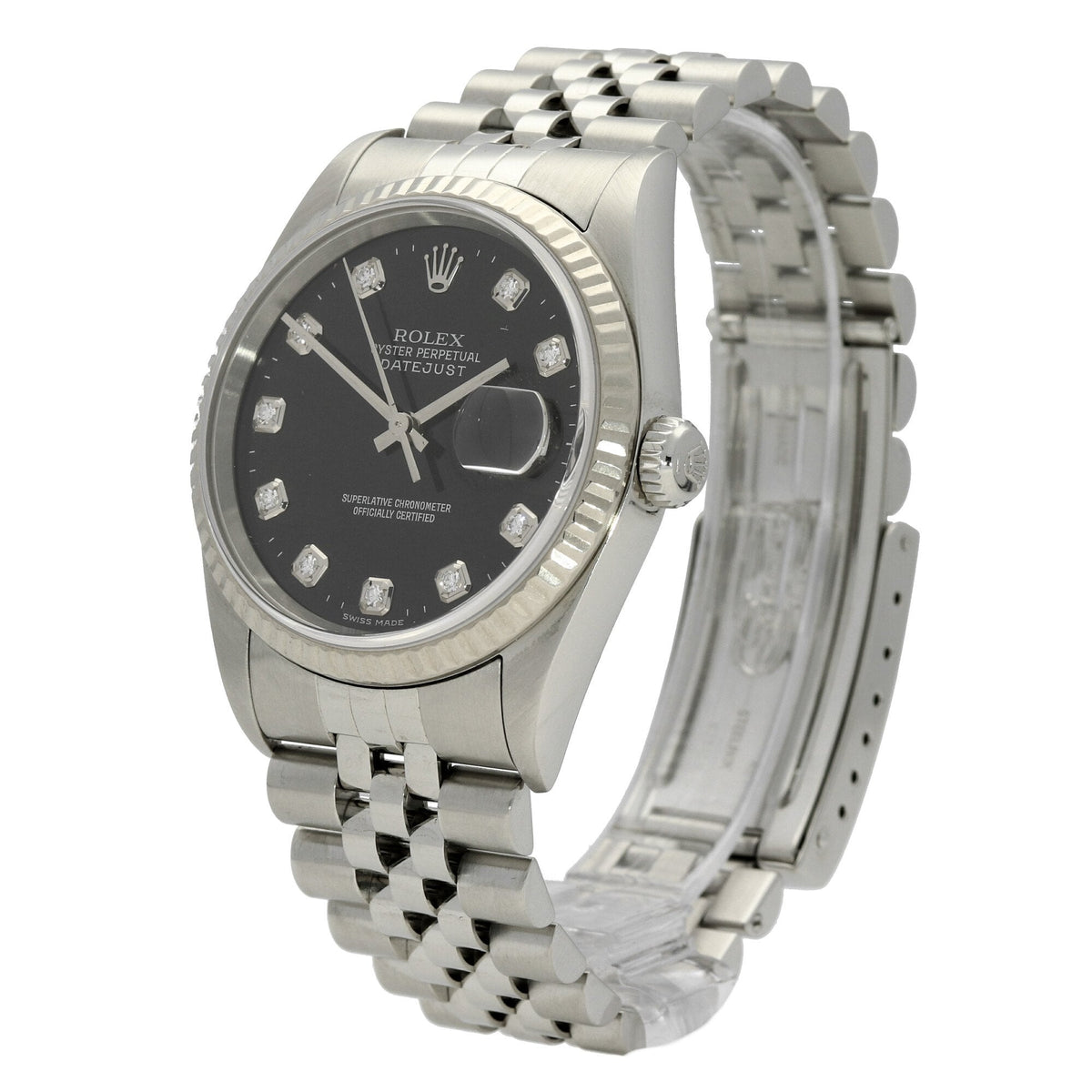 Datejust 16234 – Gents Watch – Diamond Dial – 2004