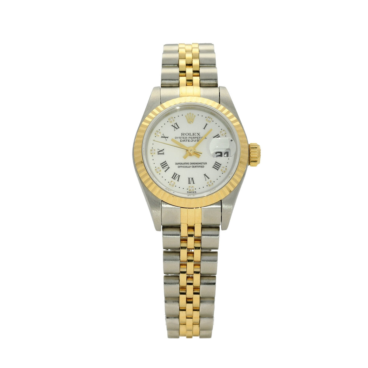 Datejust 69173 - Ladies Watch - White Diamond Dial - 1996