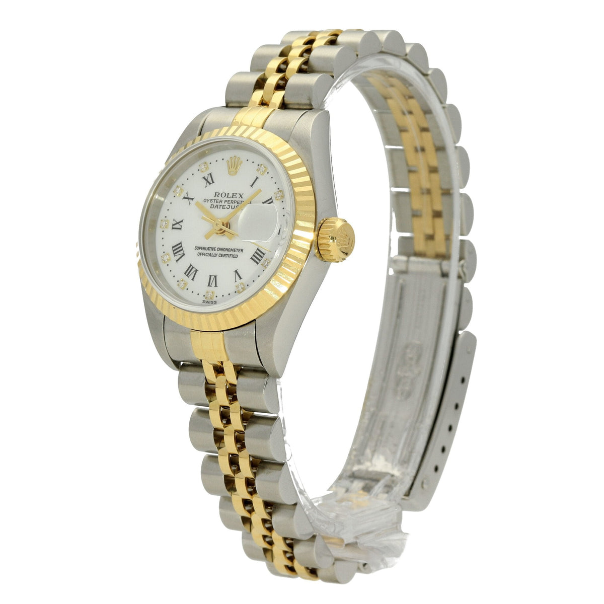 Datejust 69173 - Ladies Watch - White Diamond Dial - 1996