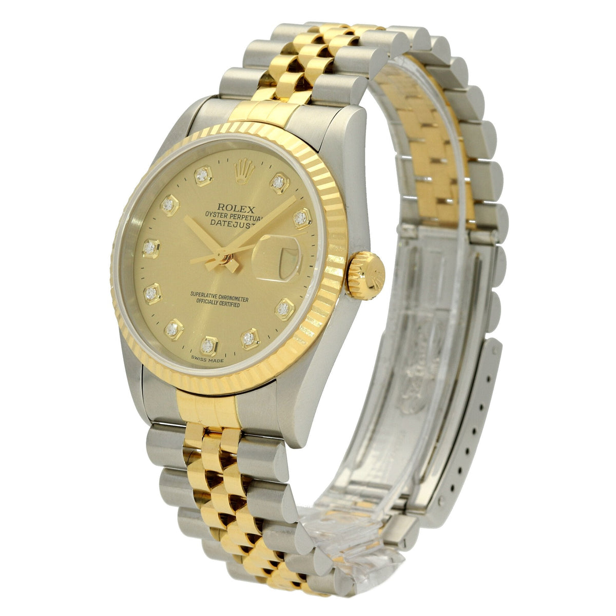 Datejust 16233 - Champagne Dial - 1999