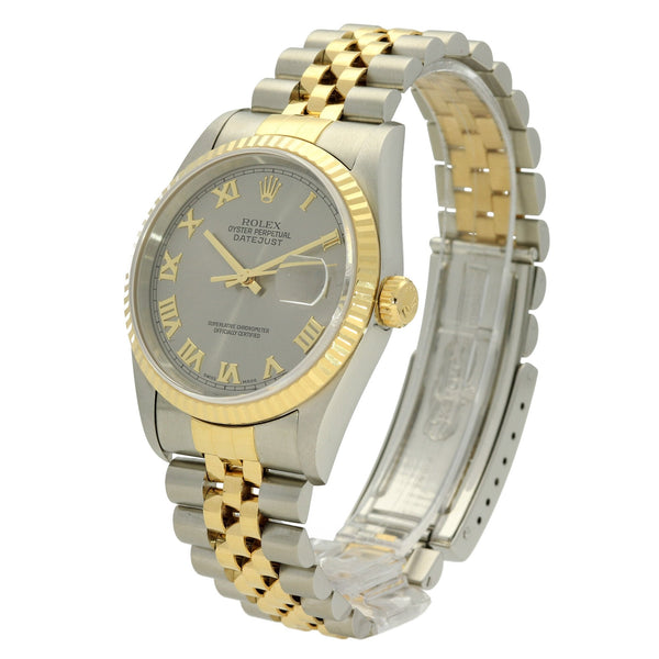 Datejust 16233 - Silver Roman Dial - 1999
