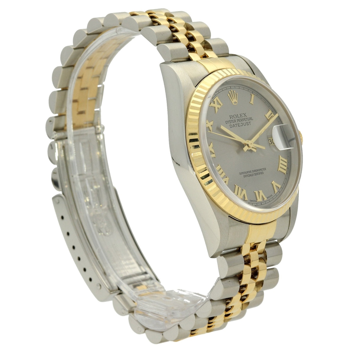 Datejust 16233 - Silver Roman Dial - 1999
