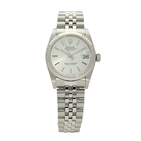Datejust 68274 - Midsize Watch - Silver Dial - 1986