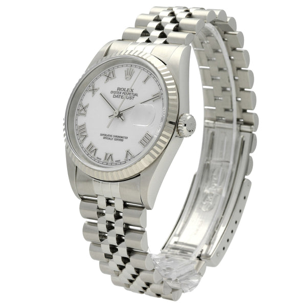 Datejust 16234 - Gents Watch - White Dial - 2001