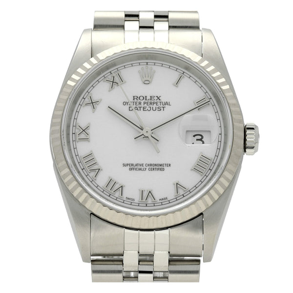 Datejust 16234 - Gents Watch - White Dial - 2001