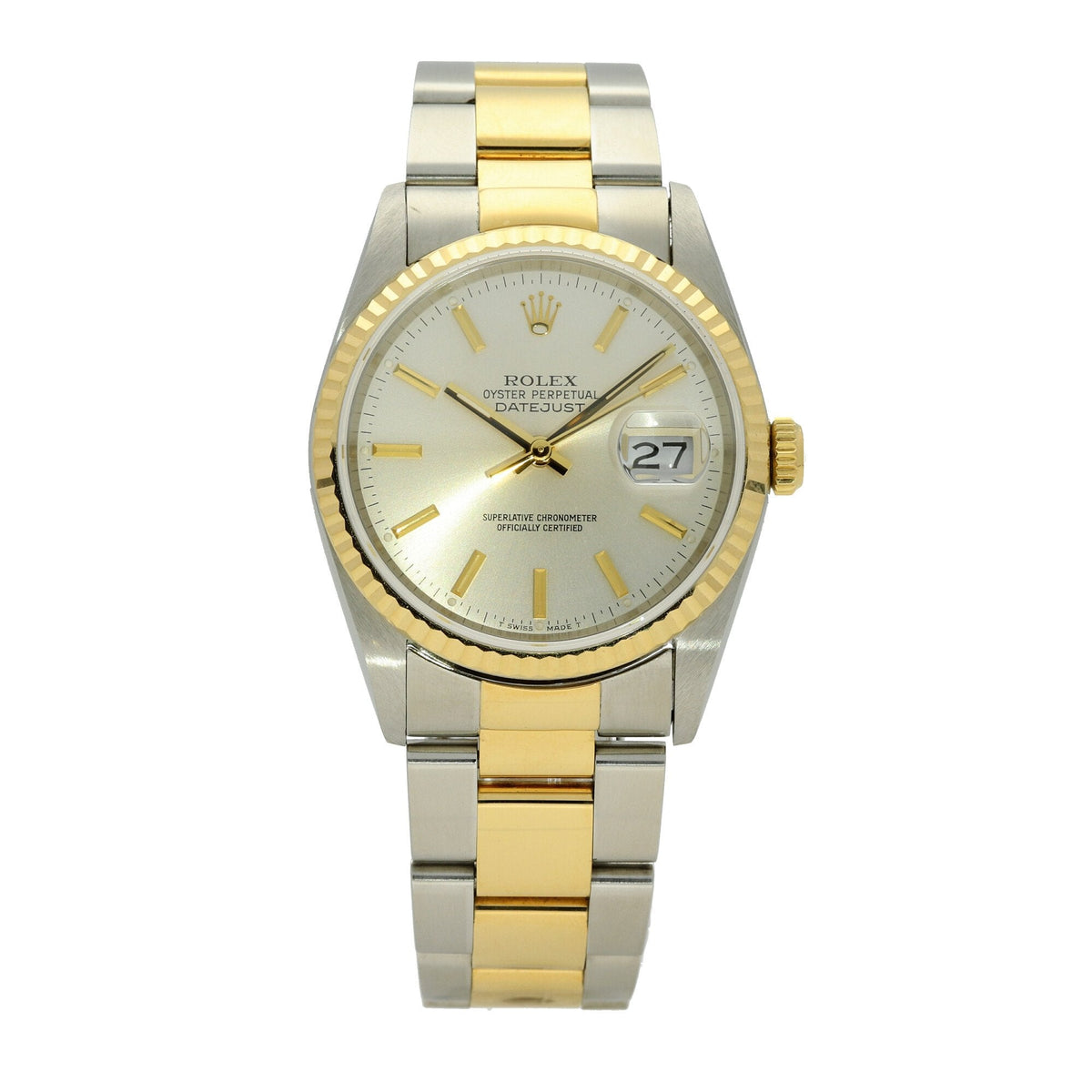 Datejust 16233 - Silver Roman Dial - 1996