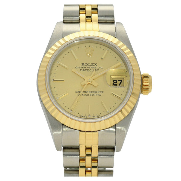 Datejust 69173 - Ladies Watch - Gold Baton Dial - 1997