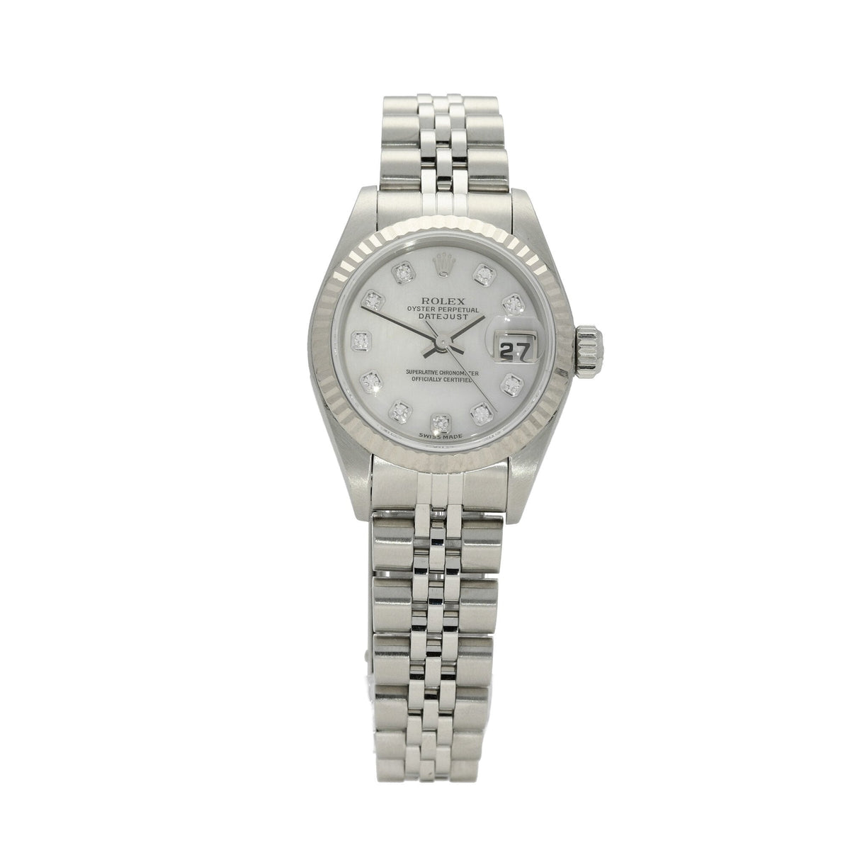 Datejust 79174 - White Mother of Pearl Diamond Dial - 2003