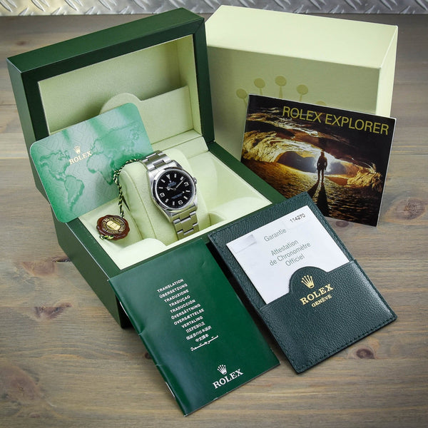 Explorer 114270 - Black Dial - 2005