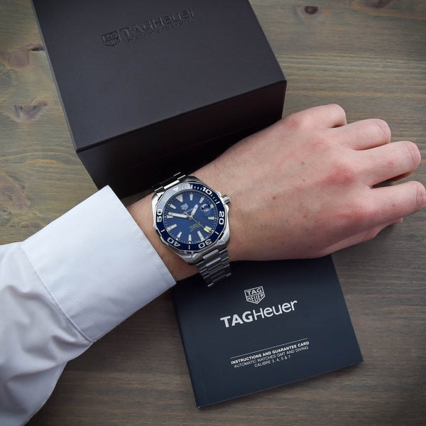 Aquaracer WAY201B - Gents Watch - Blue Dial - 2018