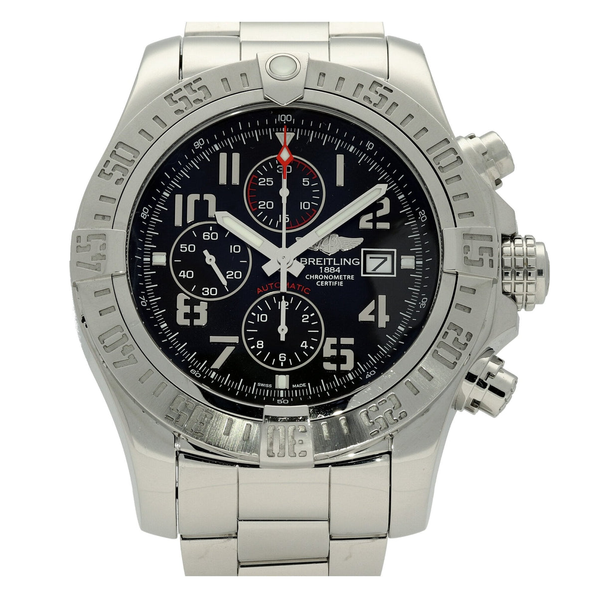 Super Avenger II A1337111 - Gents Watch - Black Dial - 2013