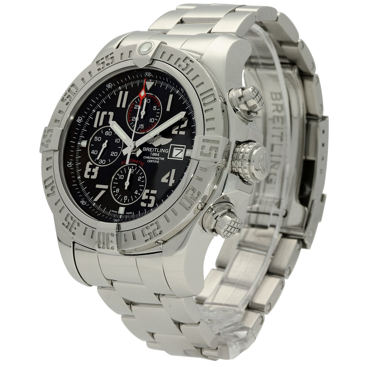 Super Avenger II A1337111 - Gents Watch - Black Dial - 2013