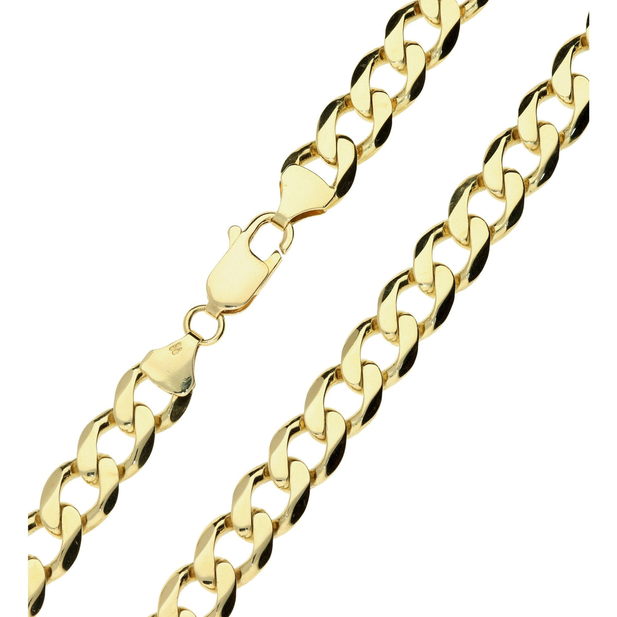 9ct Yellow Gold Heavy 24 Inch Curb Chain - 71.9g