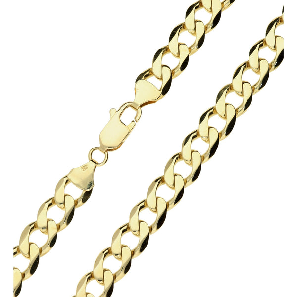 9ct Yellow Gold Heavy 24 Inch Curb Chain - 71.9g