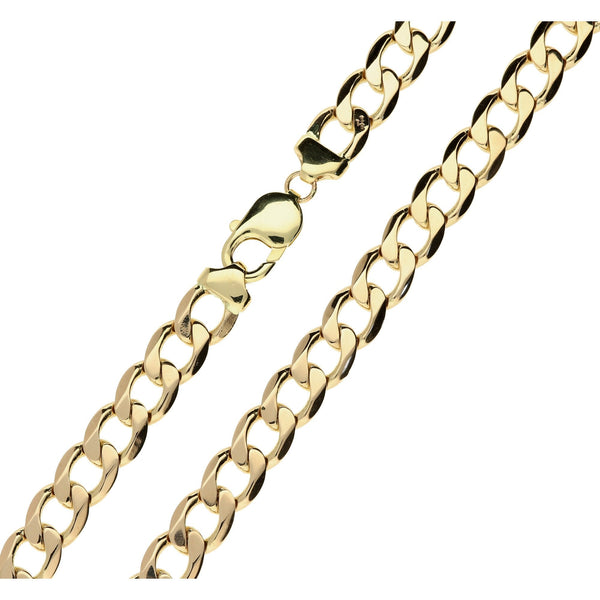 9ct Yellow Gold Heavy 23 Inch Curb Chain - 73g