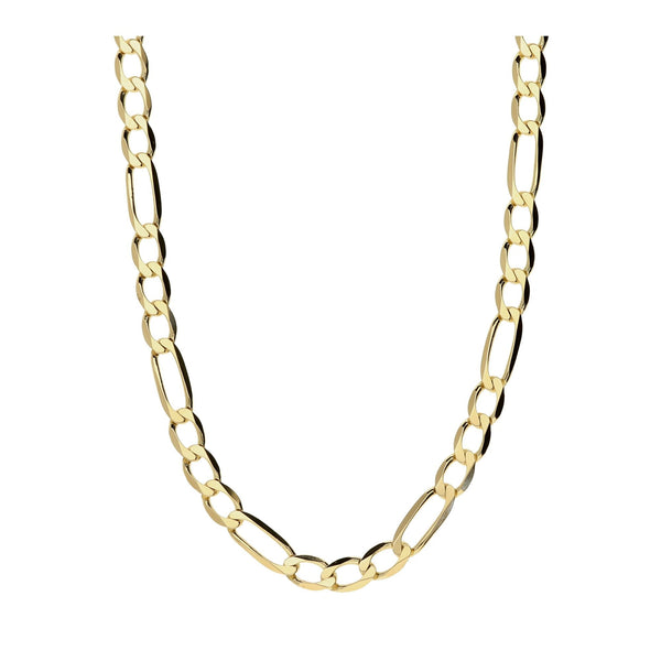 9ct Yellow Gold Figaro Chain 8.2g