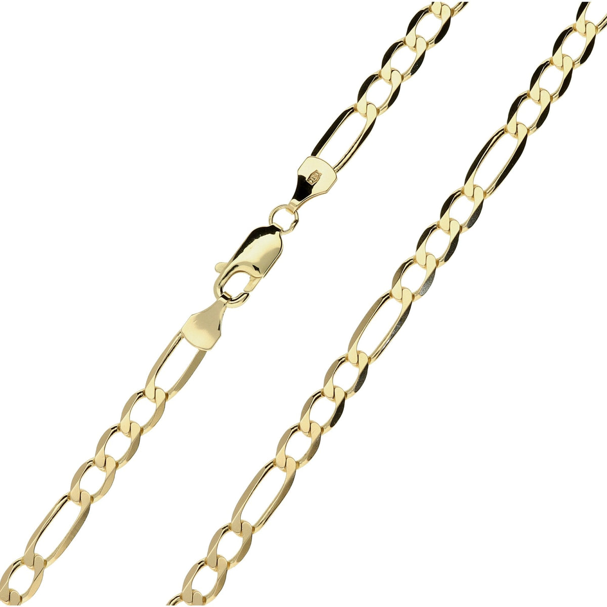 9ct Yellow Gold Figaro Chain 8.2g