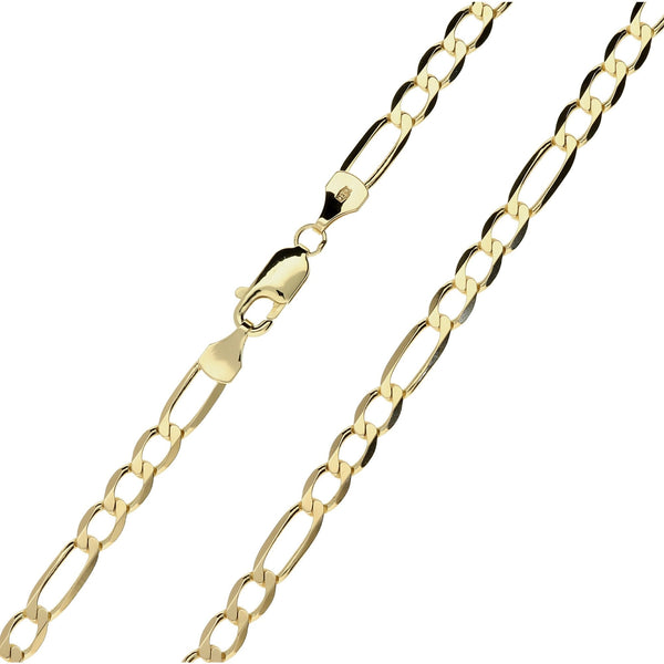 9ct Yellow Gold Figaro Chain 8.2g