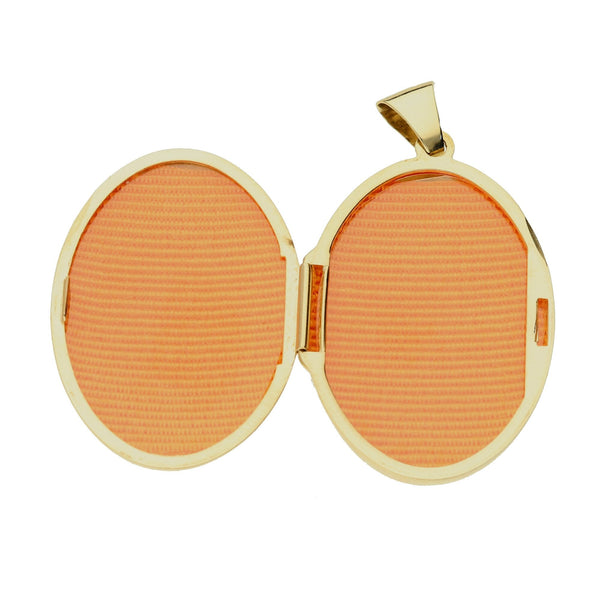 9ct Yellow Gold Lucky Dragon Locket - 4.6g