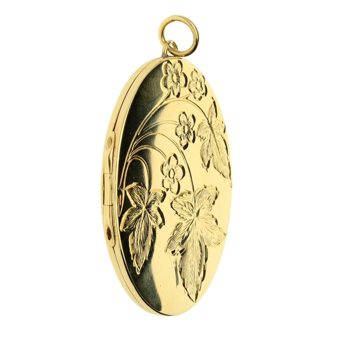 Heavy 9ct Yellow Gold Locket 14.1g