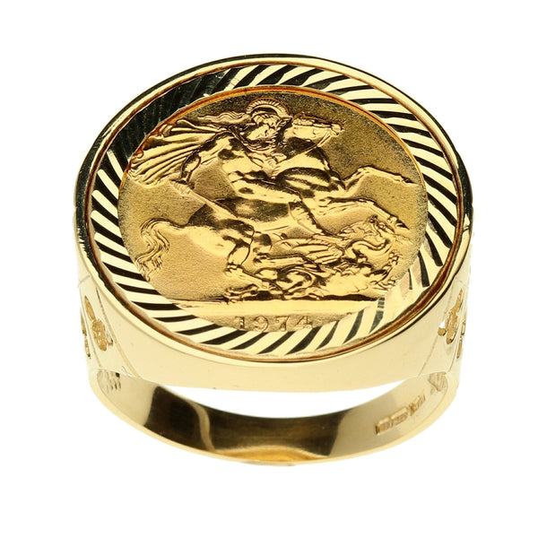 1974 Full Sovereign Ring - 14.4