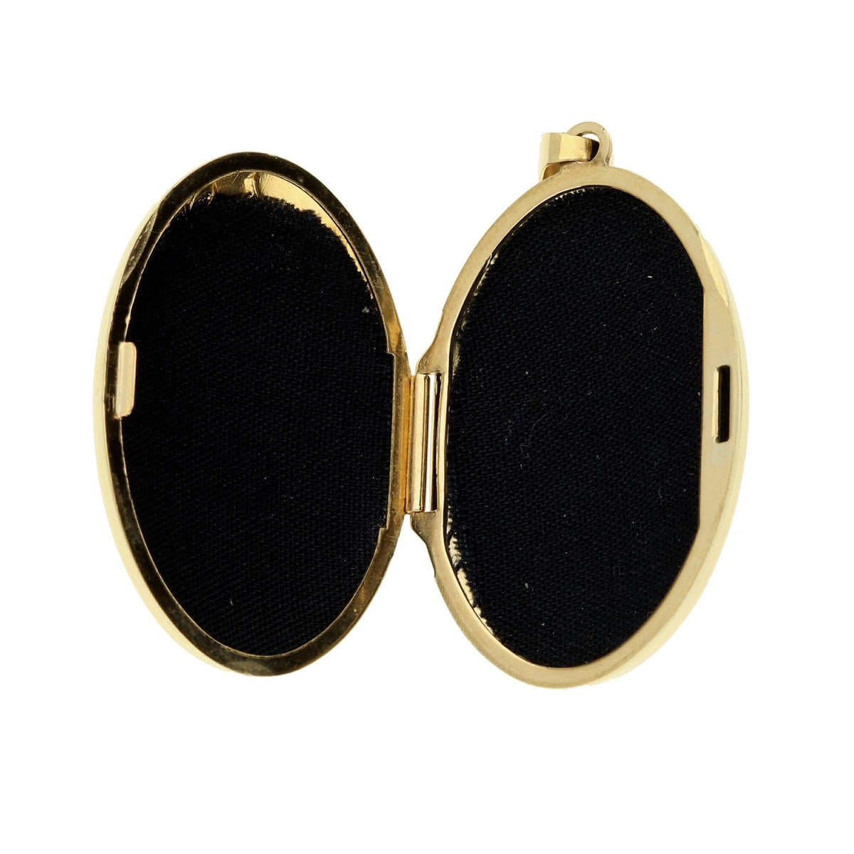 9ct Yellow Gold Oval Locket - 4.2g
