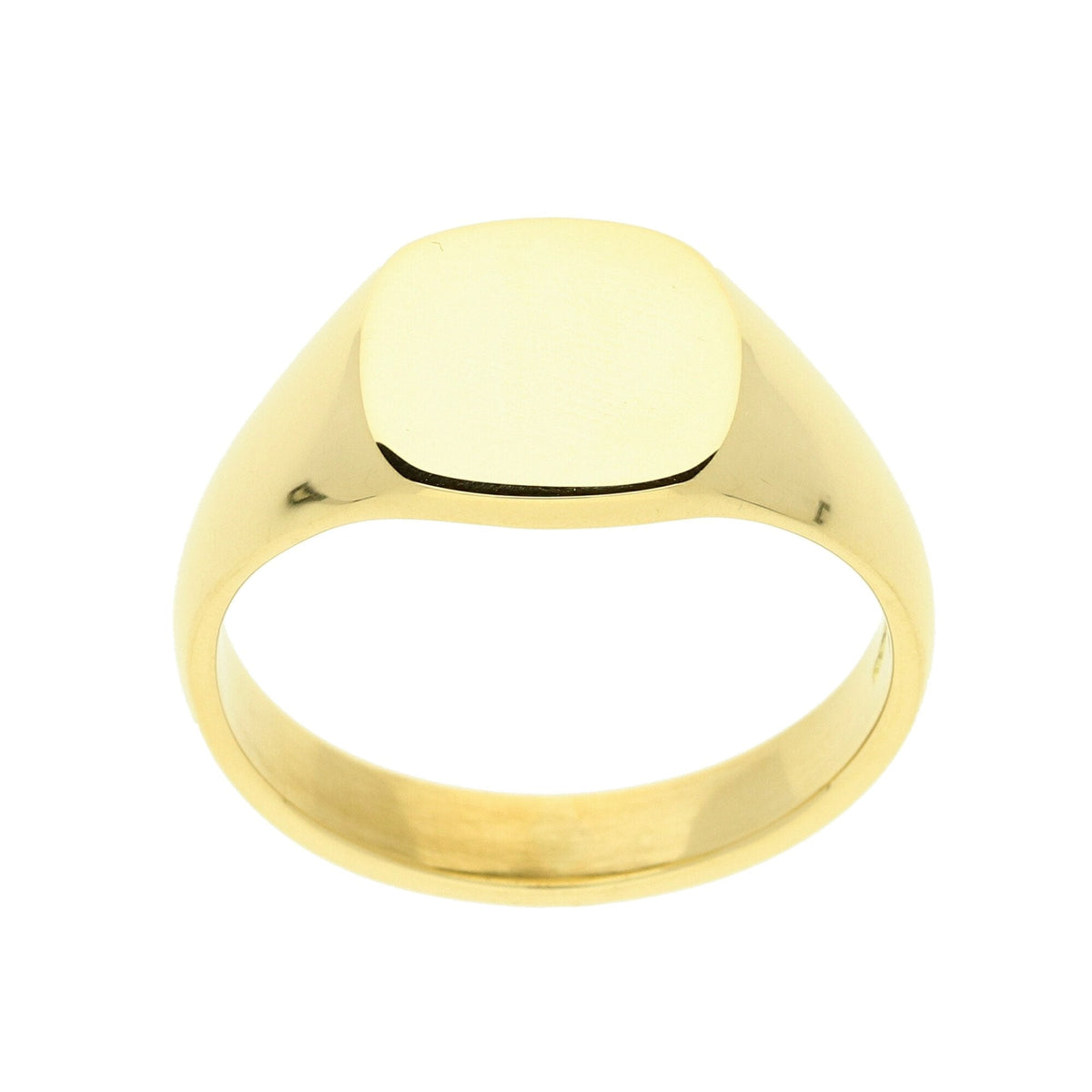 18ct Yellow Gold Gents Signet Ring - 10.5g