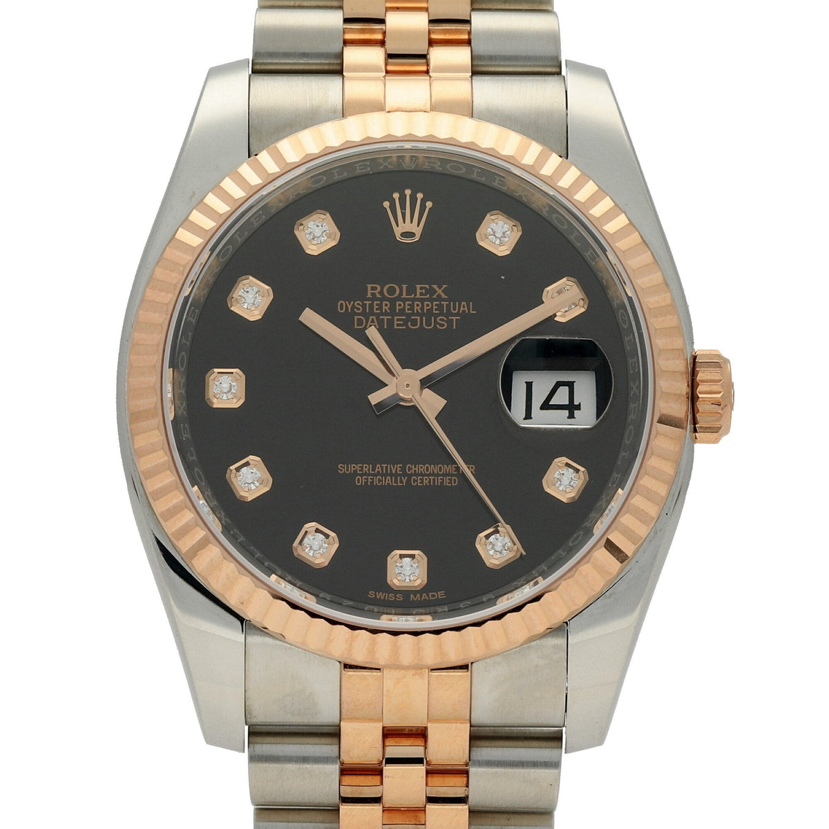 Datejust 116231 - Gents Watch - Diamond Dial - 2016