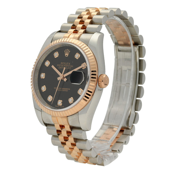 Datejust 116231 - Gents Watch - Diamond Dial - 2016