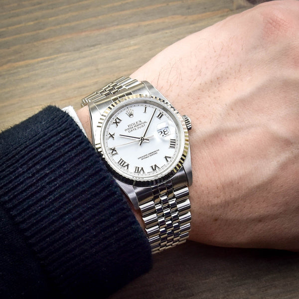 Datejust 16234 - Gents Watch - White Dial - 2005
