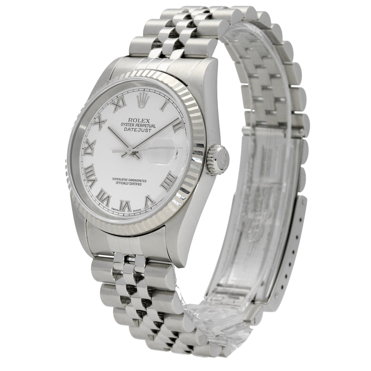 Datejust 16234 - Gents Watch - White Dial - 2005