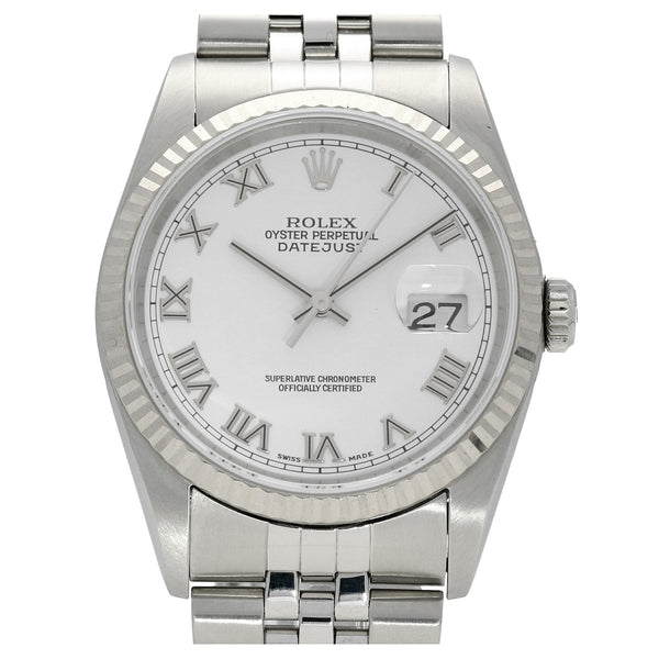 Datejust 16234 - Gents Watch - White Dial - 2005