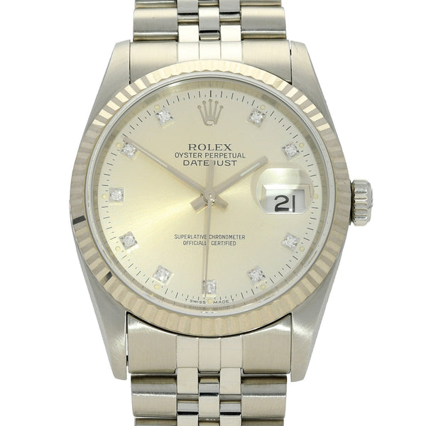 Datejust 16234 - Gents Watch - Diamond Dial - 1995