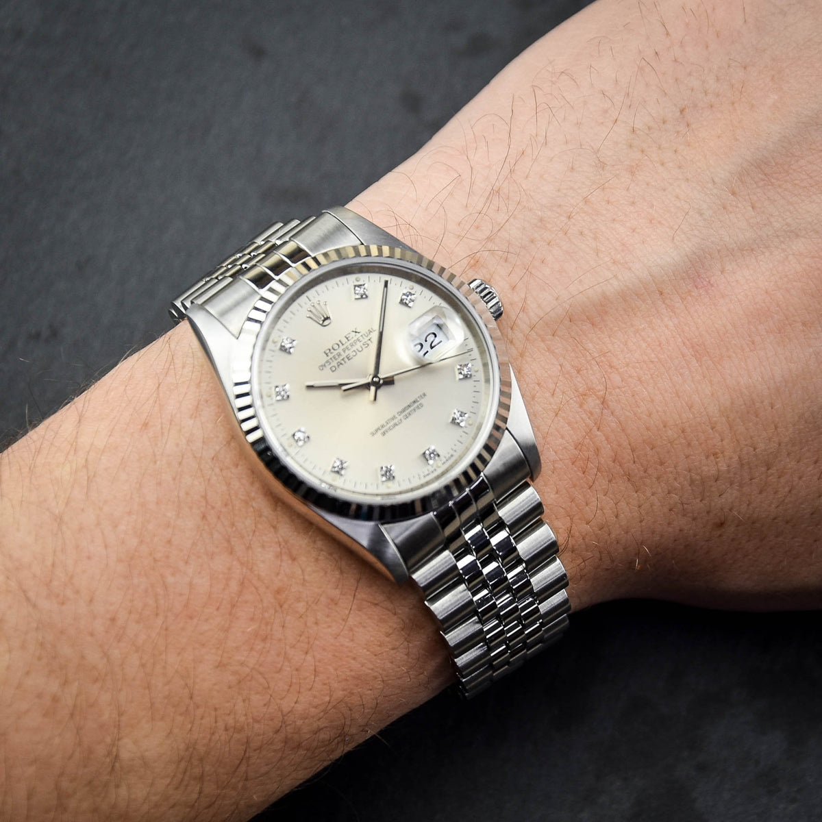 Datejust 16234 - Gents Watch - Diamond Dial - 1995