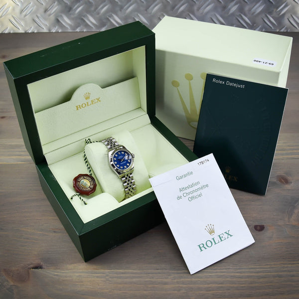Datejust 179174 - Ladies Watch - Sodalite Dial - 2006