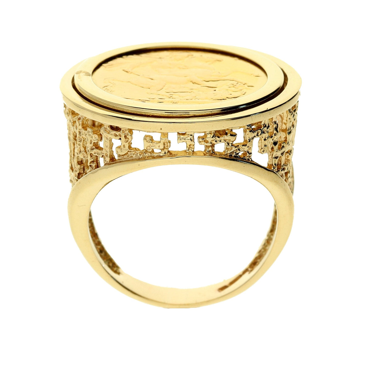 1892 Full Sovereign Ring - 18.80g