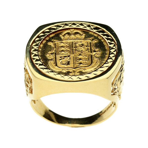 1887 Queen Victoria Half Sovereign Ring - 11.1g