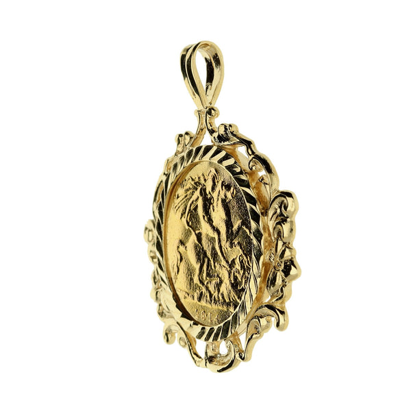 1914 King George V Half Sovereign Pendant - 6.7g