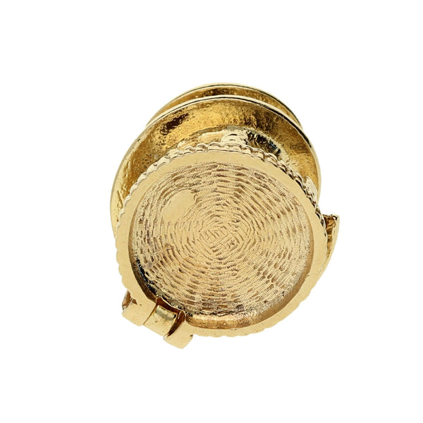 9ct Yellow Gold Helter Skelter Charm - 4.8g