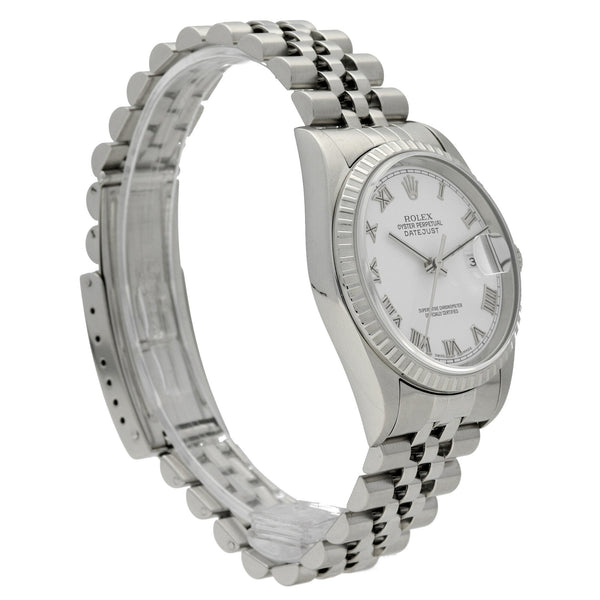 Datejust 16220 - Gents Watch - White Dial - 2004