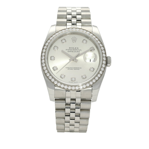Datejust 116244 - 36mm Watch - Diamond Bezel - 2010