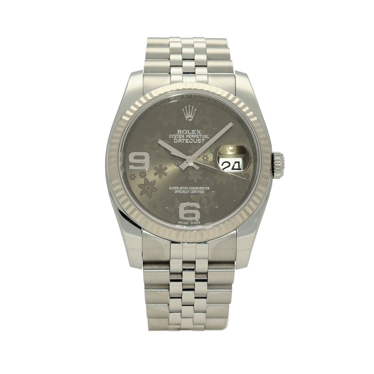 Datejust 116234 - 36mm Watch - Floral Dial - 2019