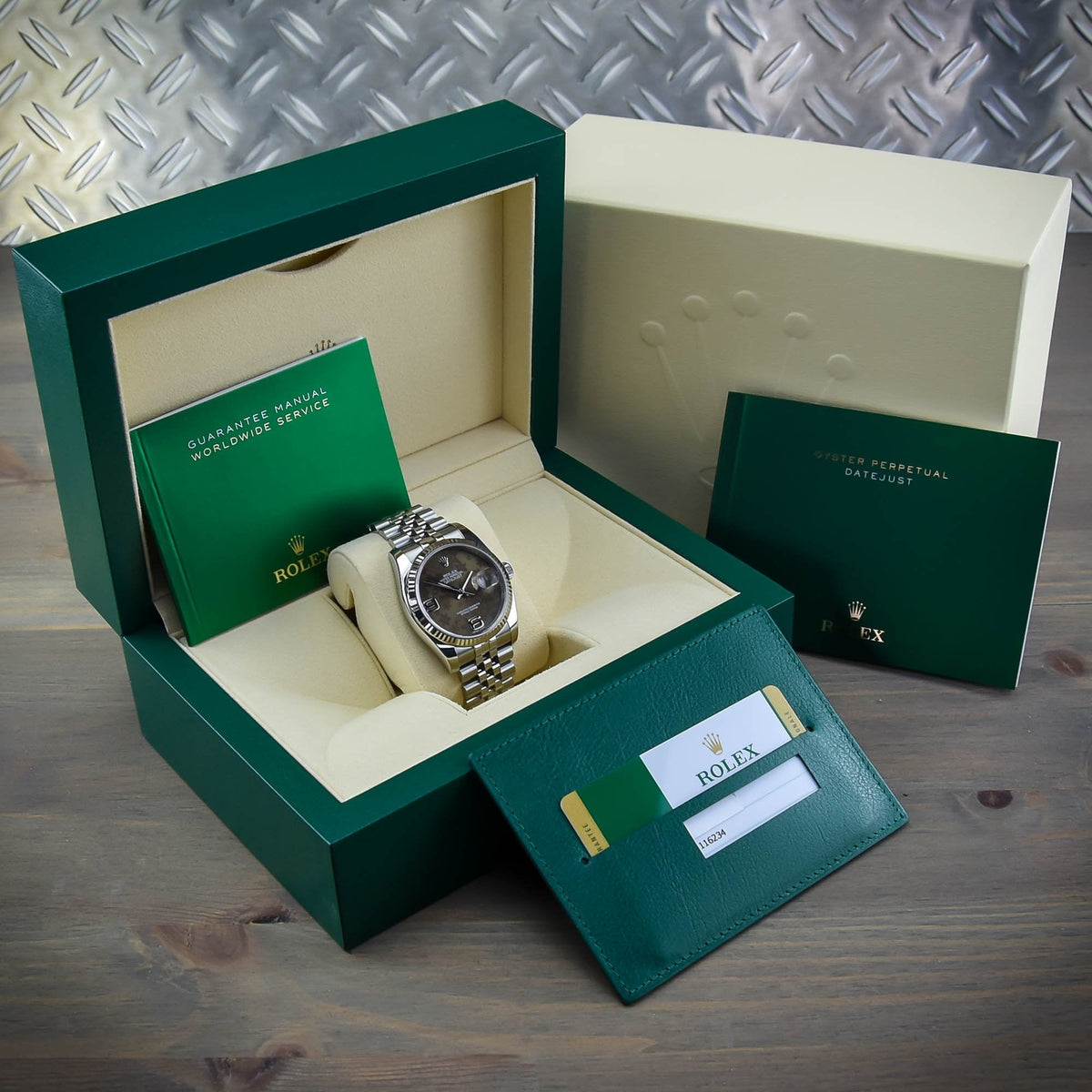 Datejust 116234 - 36mm Watch - Floral Dial - 2019