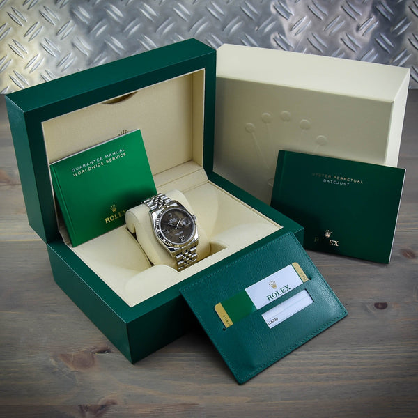 Datejust 116234 - 36mm Watch - Floral Dial - 2019