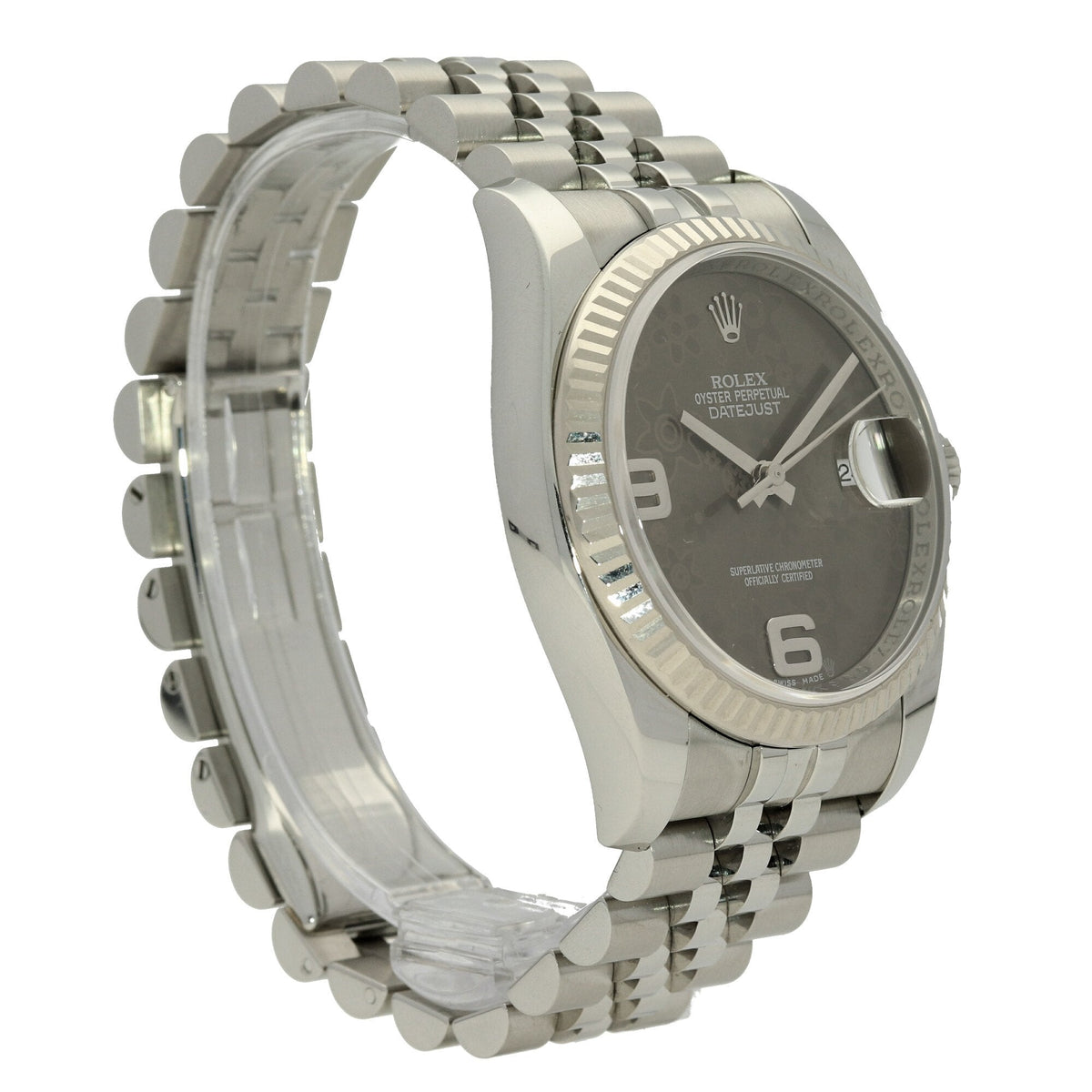 Datejust 116234 - 36mm Watch - Floral Dial - 2019