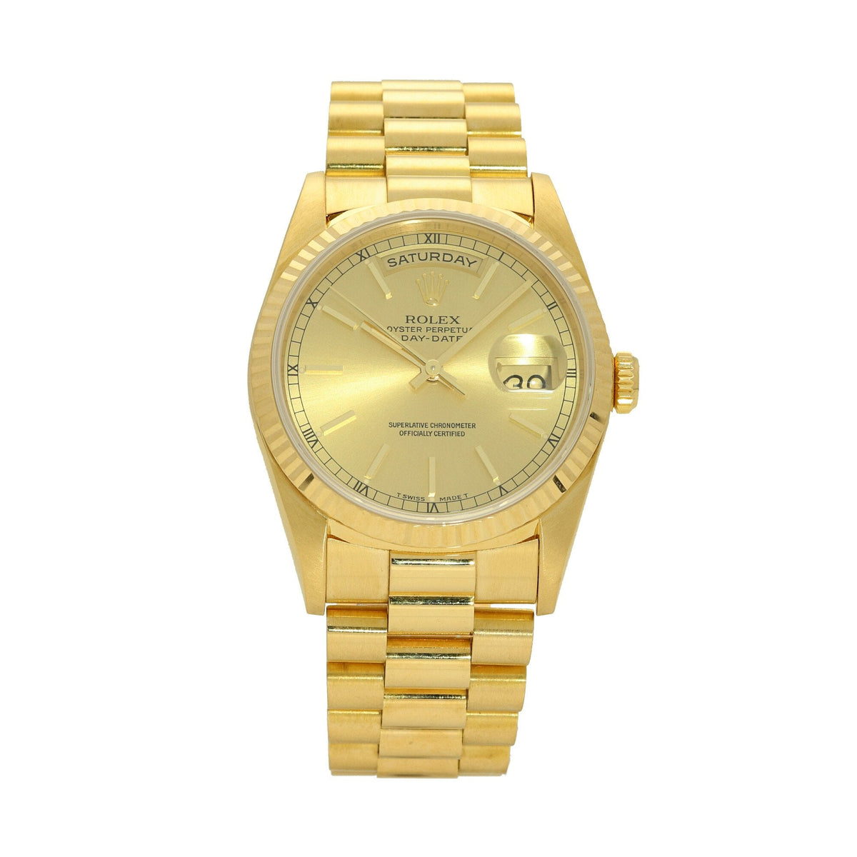 Day-Date 18238 - Gents Watch - Champagne Dial - 1992