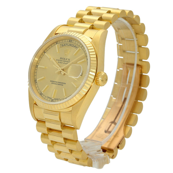 Day-Date 18238 - Gents Watch - Champagne Dial - 1992