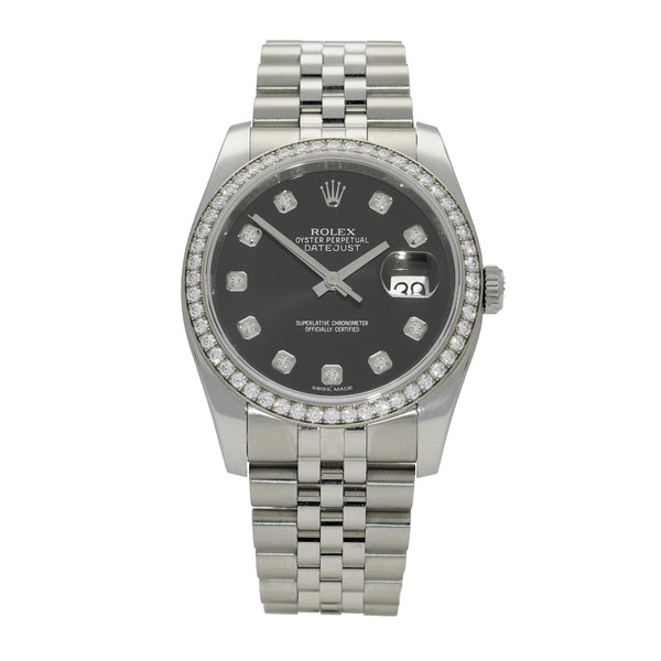 Datejust 116244 - Gents Watch - Diamond Bezel - 2015