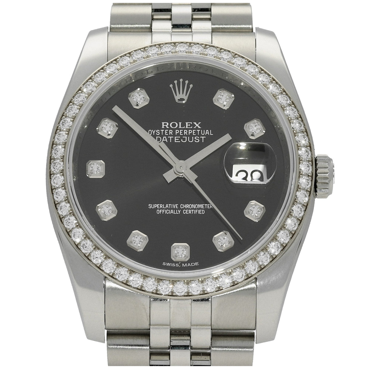 Datejust 116244 - Gents Watch - Diamond Bezel - 2015