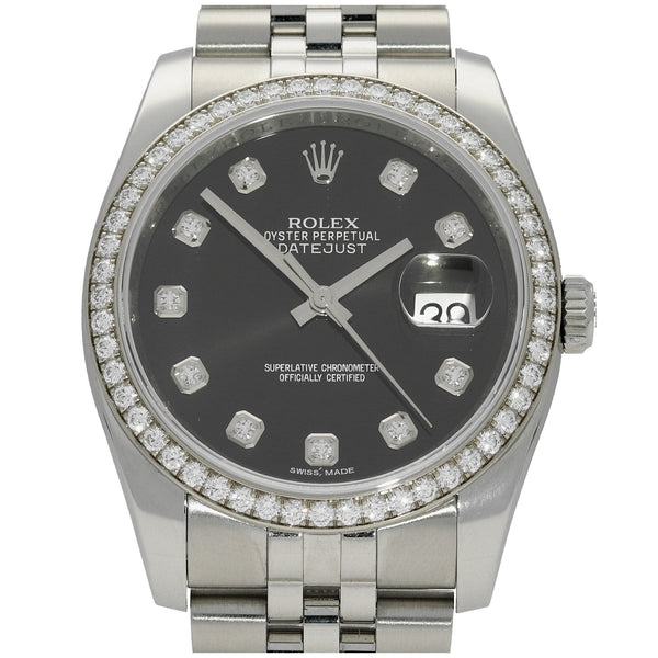 Datejust 116244 - Gents Watch - Diamond Bezel - 2015